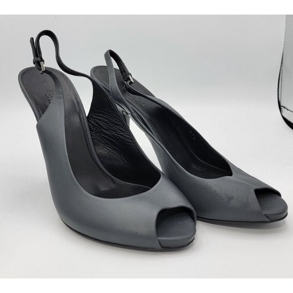 Gucci Leather Slingback Pumps